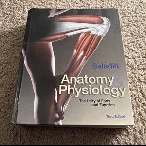 Saladin Anatomy & Physiology Coffee Table Book - Gray Cover